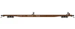 Walthers Ho Scale Trailer Train 85' General American G85 Flatcar Gttx #300316. Fixed Price $11.47.