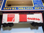 O/027 K-line Trains K649107 Slide Door Boxcar, Federal Pioneer. Fixed Price $7.99.