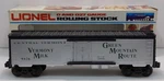 Lionel 6-9876 Gauge Central Vermont Billboard Refrigerator Car Ex/box. Fixed Price $14.09.