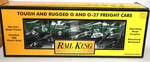 Mth Rail King Flatcar Ertl 55 Cameo Wreckers Train Gauge 30-7615. Fixed Price $31.00.