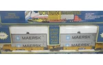 K-line Die Cast Maersk Double Husky Stack Dttx Car W/ Intermodal Containers. Fixed Price $199.99.