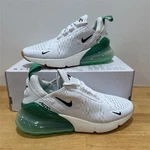 Nike Air Max 270 White Stadium Green Womens Size 5.5 AH6789-125. Fixed Price $69.00.