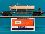 6-26027 Lionel Us Army Flat Car W/ Boat O/O27 New. Fixed Price $59.95.