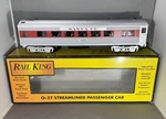 Rail King By Mth Electric Trains Santa Fe Streamlined Passenger Car Item RK-6011. Fixed Price $69.95.