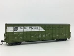Ho Walthers Us Plywood Thrall Door Boxcar Plyx #1419 Metal Wheels. Fixed Price $18.00.