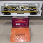 Mth Premier Flat Car W/ Yellow Die Cast Firetrucks 20-98159 New!. Fixed Price $89.95.