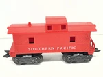 Marx 4556 Bright Red Southern Pacific Caboose With Style Trucks. Fixed Price $7.99.