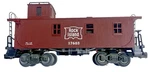 Lionel..rock Island..wood Sided Caboose..# 17603. Fixed Price $49.99.