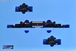 Microace A8574, Schnabel Car/cabooses (3), SHIKI800, Scale, Ship From Usa. Fixed Price $278.00.