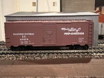 Ho Scale Illinois Central 40 Aar Boxcar, Road #23474. Fixed Price $18.00.