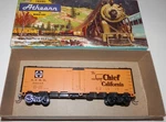 Athearn Ho Scale 40' Santa 36065 'super Chief' Reefer #5023 With Kadees. Fixed Price $10.99.