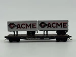Scale Atlas Pennsylvania Piggyback Tofc Flat Car With Acme Trailers Prr #30259. Fixed Price $15.00.
