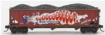Scale Enthusiast (n) Sp. Run Micro-trains Bnsf "angry Whistle" Graffiti Car. Fixed Price $56.00.