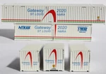 Jacksonville Terminal Jtc Scale New Gateway 2020 Commemorative Container Set. Fixed Price $69.73.