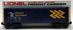 Lionel 6-9438 Gauge Ontario Northland Car Ex/box. Fixed Price $26.99.