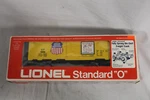 Lionel Up Box Car Standard 6-9808. Fixed Price $39.99.
