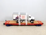 Mth 20-95803 Donald J. Trump Flat Car With Box Truck. Fixed Price $79.00.