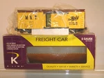 K-line K511-004 Mkt Box Car S Gauge Ob Mint. Fixed Price $17.95.