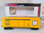 Vintage 1990 Lionel 6-19215 Union Pacific Double Door Box Car Up New Ob. Fixed Price $19.12.