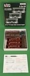 Kato #38-0204 Scale Monon Ac&f 70 Ton Covered Hopper Kit 3-PACK New. Fixed Price $44.00.