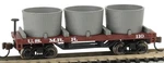 Bachmann 15554 U.s. Military Railroad Old-time Water Tank Car #110. Fixed Price $26.69.