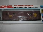 Lionel 6-5745 " Santa Fe Bunk Car W/ Die Cast Sprung Trucks Lot # 42792. Fixed Price $49.00.