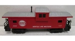 Lionel Norfolk & Western Extended Vision Caboose Lighted 6-6900!. Fixed Price $35.00.