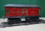 Vintage Ives Railway Lines Express Baggage & Us Mail Car 60 Gauge Owned. Fixed Price $22.00.