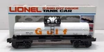 Lionel 6-6301 Gauge Gulf Oil Single Dome Tank Car New. Fixed Price $25.99.