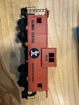 Athearn Illinois Central Wide Vision Caboose Ho Scale 9678 Orange Black. Fixed Price $20.00.