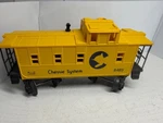 Lionel Gauge Chessie System Caboose #6485. Fixed Price $11.00.