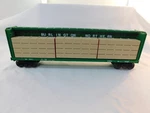Lionel 6-16371 Scale I-beam Flatcar With Wood Load, Burlington Northern #16371. Fixed Price $41.49.