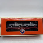 Lionel 6-26311 Santa Fe Flatcar With Pickup Trucks New. Fixed Price $39.95.
