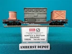109240 Micro Trains Norfolk & Western Flat Car Scale Nw New. Fixed Price $25.95.