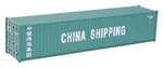 Walthers 40' Corrugated Container - China Shipping Ho Scale. Fixed Price $12.49.