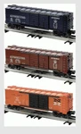 New In Box! Lionel 6-39227 Double Door Automobile Boxcar 3-PACK. Fixed Price $76.00.