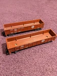 Nice Matching Pair Of American Flyer 24106 Prr Gondolas. Fixed Price $18.99.