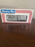 American Flyer 4-9709 Silver B&o Boxcar S-gauge. Fixed Price $22.00.