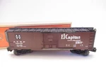 Lionel -29202 6464-497 Santa Fe Boxcar 0/027 D/c Trucks- New- S27. Fixed Price $39.95.
