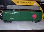 New Rea Express Refrigerator Steel Reefer Car K-line O-gauge K761-1912. Fixed Price $29.99.