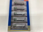Athearn #25058 Scale "burlington Northern" Bethgon Coalporters Pack. Fixed Price $148.98.