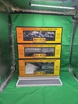 Mth Railking And O- 27 30 7939 Tender 76002 Car /vans 7928 Crane. Fixed Price $97.00.