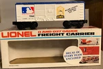 Lionel Trains Mlb Baseball Boxcar. Fixed Price $18.69.