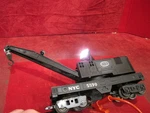 Marx Post War 5590 Deluxe Lighted New York Central Crane Car Gauge. Fixed Price $47.50.
