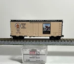 Scale Micro-trains #21480 Smokey Bear 40' Standard Plug Door Box Car Sbx 1944. Fixed Price $16.95.