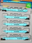 Ho Athearn 95039 Maxi Well Car Early Maersk Maex # 100055. Fixed Price $269.99.