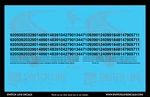 Scale Union Pacific Gunderson 5188CF Covered Hopper Number Decal Set-h. Fixed Price $13.99.