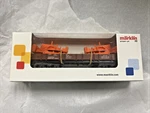 Marklin Ho 4474 Low Side Car/ 2 Tractors Nib. Fixed Price $35.00.