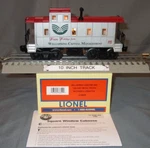 Lionel 36629 Christmas Happy Holidays Illuminated Wellspring Caboose O/027 Ga 07. Fixed Price $40.00.