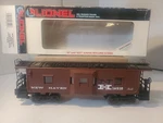 Vintage 1989 Lionel Train 6-16510 New Haven Bay Window Caboose Lighted Tested. Fixed Price $20.00.